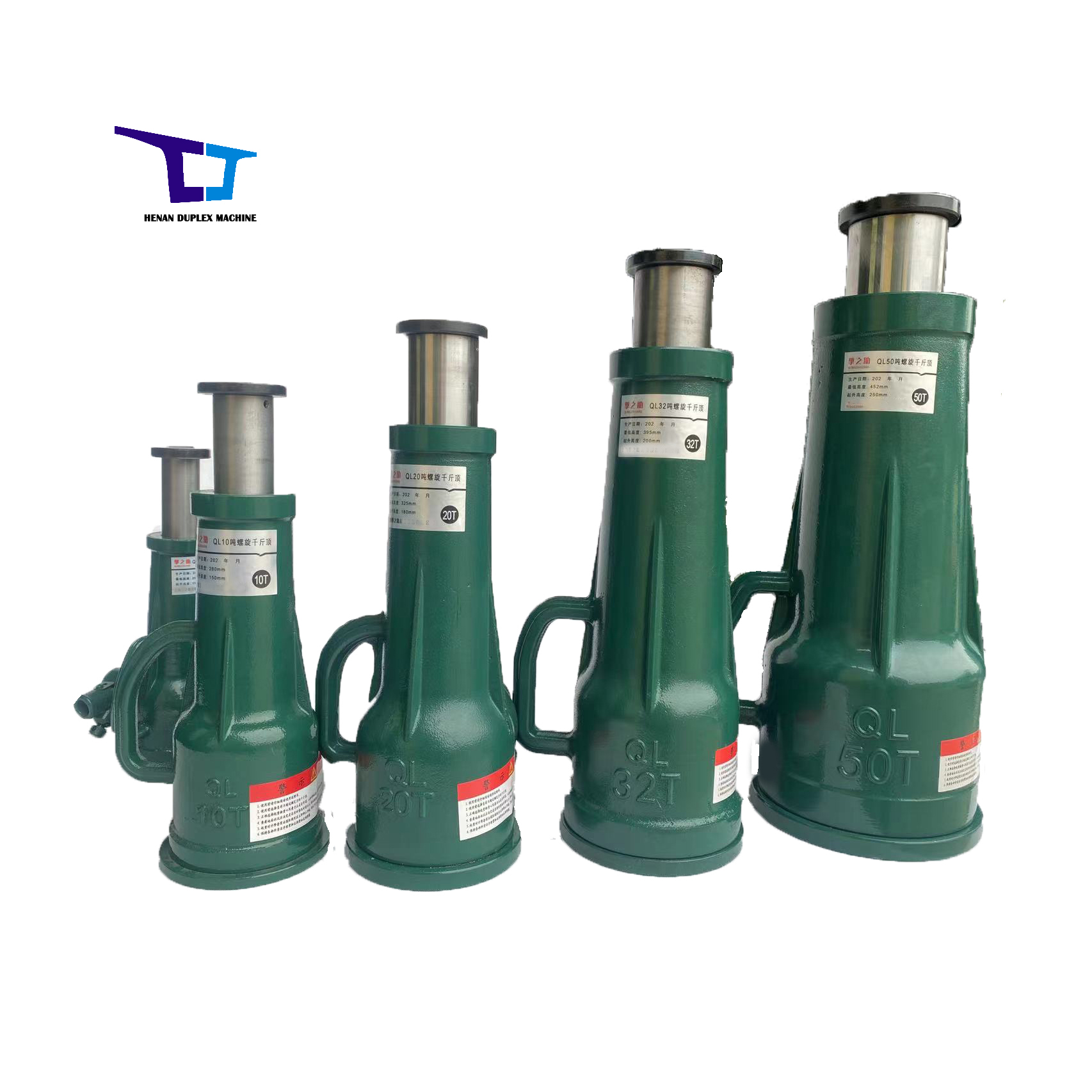 Mechanical Screw Jack Durable 40 Ton Hand-Crank Jack