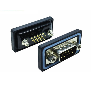 Giá tốt D-Sub không thấm nước 9 pin kết nối <span class=keywords><strong>DB9</strong></span> với pin Vàng - Product Image 1