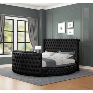 <span class=keywords><strong>Lit</strong></span> rembourré en velours <span class=keywords><strong>de</strong></span> taille Queen King Size personnalisé en usine OEM avec ascenseur <span class=keywords><strong>de</strong></span> télévision intégré et <span class=keywords><strong>lit</strong></span> <span class=keywords><strong>TV</strong></span> marchepied <span class=keywords><strong>de</strong></span> cheminée - Product Image 5