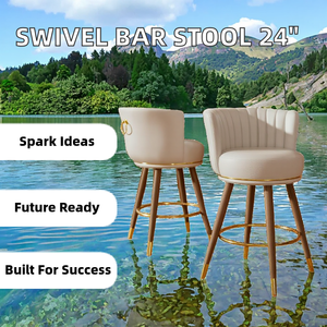 Sillas de Bar Tapizadas de Madera Personalizadas al por Mayor, Muebles de Primera Calidad para Restaurantes y Bares, Exportación B2B de Alta Gama - Product Image 2