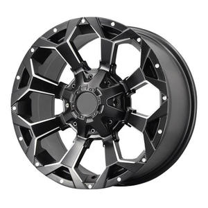 Roues en alliage de voiture <span class=keywords><strong>16</strong></span> <span class=keywords><strong>pouces</strong></span> 4 trous 6X139.7 Aluminium noir Cool 4x4 vente en gros jantes de roue en fonte pour SUV - Product Image 3