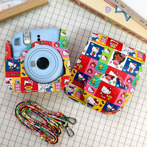 Étui de protection en cuir PU pour appareil photo instantané Fujifilm <span class=keywords><strong>Instax</strong></span> Mini12/11/9/8 - Product Image 6