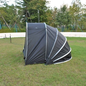 Carpa de Viaje Aislada para las Cuatro Estaciones, <span class=keywords><strong>Plegable</strong></span>, <span class=keywords><strong>Impermeable</strong></span>, para 4 Personas, con una Habitación y 2 Puertas, Fabricada con Tela Oxford 210D, para Montar en el Automóvil - Product Image 4