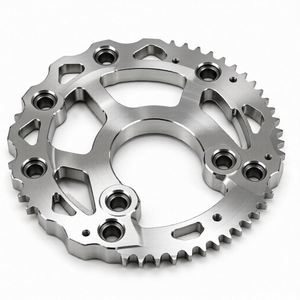 Custom CNC Aluminum Sprocket <b>Spacer</b> Flange | Motorcycle Dirt Bike Rear Wheel Sprocket Carrier for 520/525/530 Chain Mod Parts - Product Image 2