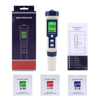 Kit de test de la qualité de l'eau de piscine numérique Accuble Home 5 en 1, testeur de TDS, stylo de test de pH