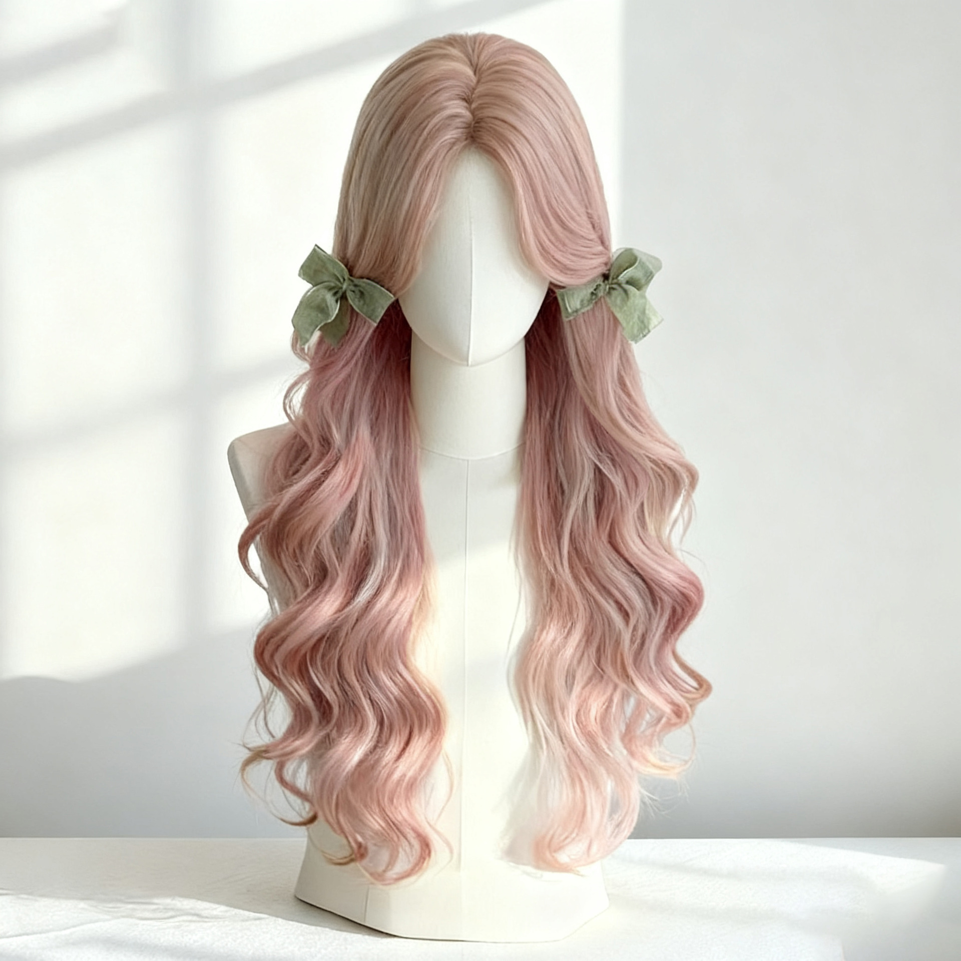 65 cm [Rose Violet] Dentelle Frontale