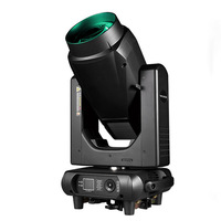 Projecteur de scène à faisceau mobile Sharpy 380W avec zoom linéaire fluide, effet frost et contrôle DMX à distance pour éclairage de scène professionnel