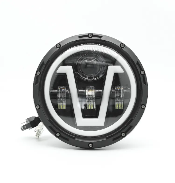 Wholesale 65W 7-Inch Special Shape High/Low Beam Headlight White Color 6000k Temperature New for Cars Trucks Made China