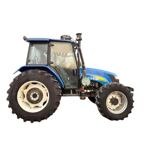 Ad alta efficienza usato New holland trattori 100hp utilizzato trattori per l'agricoltura