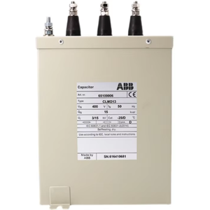 Nouveau condensateur basse tension de type sec ABB CLMD 60KVA 400V/480V/525V 50/60Hz IP54 10A Classe d'isolation B - Product Image 1