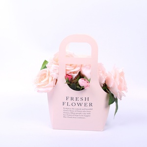 <b>Box</b> Packaging for Flower Arrangements <b>Box</b> Gift Kraft Paper Portable Flower Gift <b>Box</b> Waterproof Korean - Product Image 5