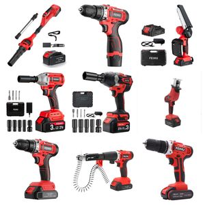 Outils électriques sans fil portables 21V 108PCS Kits de perceuse combinés <span class=keywords><strong>avec</strong></span> <span class=keywords><strong>batterie</strong></span> Source accessoire <span class=keywords><strong>tournevis</strong></span> ensembles de machines-outils - Product Image 4