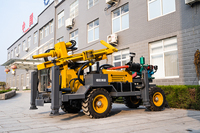 Foreuse pneumatique pour puits d'eau, alimentée au diesel, moteur Yuchai 77,3 kW, pour le forage de mine et de carrière en surface