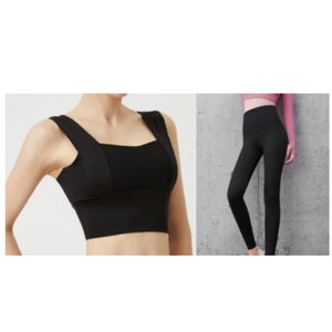 Tenues <span class=keywords><strong>de</strong></span> <span class=keywords><strong>yoga</strong></span> 2 pièces ensemble survêtements d'entraînement soutien-gorge <span class=keywords><strong>de</strong></span> sport taille haute Legging vêtements actifs ensemble <span class=keywords><strong>de</strong></span> vêtements <span class=keywords><strong>de</strong></span> sport pour femmes - Product Image 3