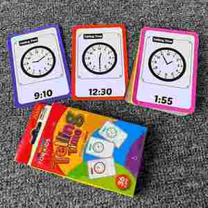 Cartes d'apprentissage des couleurs, des parties du corps, de l'alphabet, des animaux du zoo et des fruits, cartes flash CVC pour la pratique de la prononciation - Product Image 5