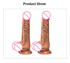 Passionate Adult Sex Toys <strong>Plastic</strong> Rubber <strong>Dildos</strong> Artificial Penis Huge Big <strong>Dildo</strong> for Lesbian Women - Product Image 6