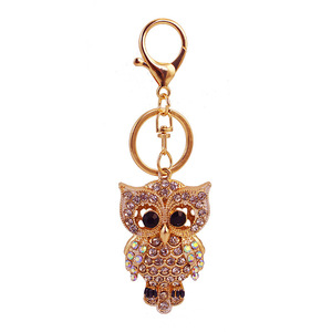 Dễ Thương <span class=keywords><strong>Owl</strong></span> Động Vật Pha Lê Rhinestone <span class=keywords><strong>Owl</strong></span> Hình Dạng Keychain Thiết Kế Mới Kim Loại Móc Chìa Khóa Cho Trang Trí Món Quà Cưới - Product Image 6