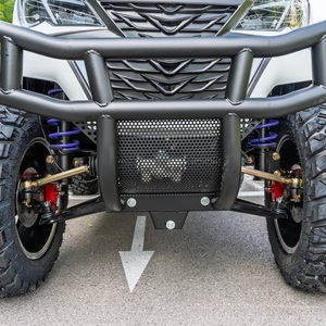 Carrito de Golf Eléctrico de Lujo con Altavoz, 4 Pasajeros, Arranque con Botón, Asiento Trasero Plegable para Atracciones Turísticas, Colores y Logotipo Personalizables - Product Image 4