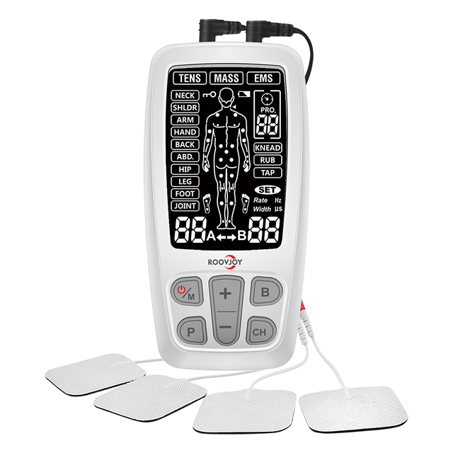 Electrostimulator Professional Tens and Ems Machine for Health Care and Rehabilitation