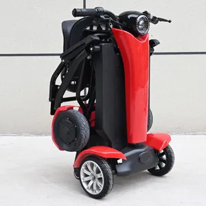 1000W dual Motor baru desain auto-folding senior skuter penyandang cacat untuk senior