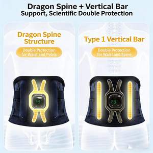 <span class=keywords><strong>Ceinture</strong></span> de soutien lombaire chauffante en graphène avec vibration et compresse chaude double face - Product Image 3