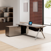 Meubles de bureau modernes, bureau de direction, bureau de PDG, table de bureau de luxe, table de patron