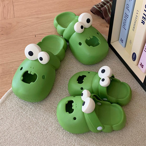 Cute Funny Caterpillar Slippers, Women EVA Soft Sole Clogs, Ins Style <b>Beach</b> <b>Shoes</b> for Summer Outdoor Wear - Product Image 5