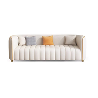 Ensembles de Canapés de Luxe pour Salon – Mobilier en Cuir Tendance pour un Intérieur Accueillant