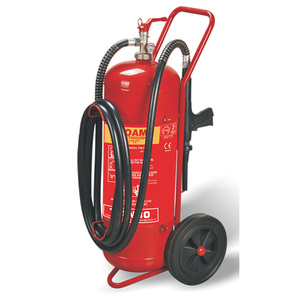 Estintore Mobile a Schiuma AFFF Industriale da 100L, Carrello Antincendio in Acciaio da 100 Litri con Trolley per Situazioni ad Alto Rischio di Combustione - Product Image 2