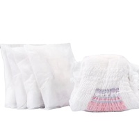 Pantalons hygiéniques de qualité supérieure, 360 °   Sous-vêtements menstruels jetables anti-fuites pour femmes