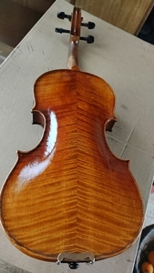 <span class=keywords><strong>Violino</strong></span> <span class=keywords><strong>Guarneri</strong></span> Paganini 4/4 in Legno Europeo, Fiammato, Suono Dolce e Gradevole, Abete e Acero Massello, Fatto a Mano - Product Image 2