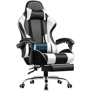 Canada Wholesale Cheapest Quality Anji Red Pvc Gamer Pc Stuhl Massage Logo Durable <strong>Adults</strong> Professional <strong>Gaming</strong> <strong>Chair</strong> with Foot - Product Image 2