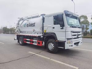 Camion de dragage multifonctionnel, châssis Howo 4×2, débouchage rapide des canalisations pour l'Afrique, l'Europe et le Moyen-Orient - Product Image 2