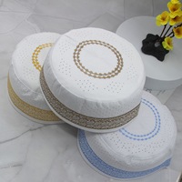 Nuevo Gorro de Oración Islámico de Spandex Personalizado de Moda 2026 para Hombre, Cómodo y Colorido, Gorro Musulmán al por Mayor, Sombreros y Gorras Étnicas