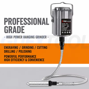 Meuleuse suspendue 1000 W, 220 V, outil à arbre flexible, mandrin de 0,5 à 6,5 mm, 3000 tr/min, pour le polissage et la sculpture - Product Image 2