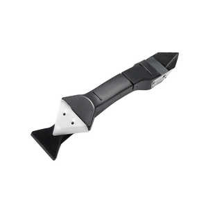 Grattoir adhésif en silicone pour enlever la jointure, lame de 25 mm, manche de 40 mm, outil portable pour l'étanchéité des carreaux - Product Image 1