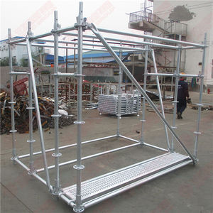 Profession elles multi direktion ales Ringlock-Gerüst EN-zertifizierter Hersteller aus verzinktem Stahl zum Verkauf - Product Image 3