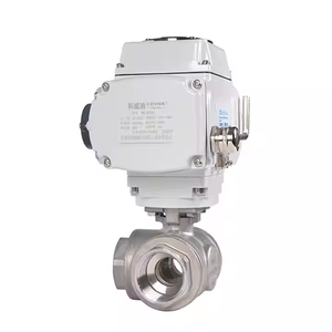 Válvula de Bola Eléctrica Motorizada de Acero Inoxidable COVNA de 1/2 Pulgada CF8M 1000 WOG 12V con Rosca Hembra y Envío Rápido - Product Image 3