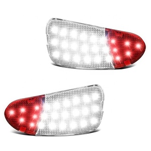 FetonAuto 2 Kleuren Ultra Heldere Kristal LED Deurpaneel Interieur Front Reflector Verlichting voor F150 Pickup F-250 2 Stuks/Set - Product Image 1