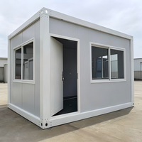 Maison conteneur en kit écologique, légère, préfabriquée, modulaire, bureau, cabine, maison conteneur mobile détachable
