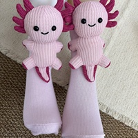 Chaussettes longues tendance 2025, nouvelles chaussettes en tricot à thème animal, chaussettes antidérapantes pour le sol, chaussettes chaudes de Noël