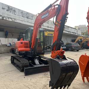 Mini-excavatrice sur chenilles DOOSAN DX60-9C, excavatrice hydraulique de 6 tonnes avec moteur - Product Image 5