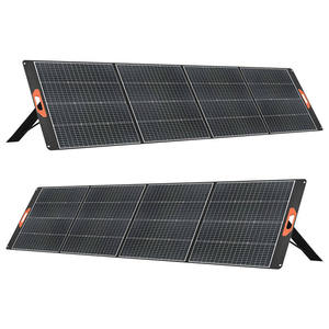 Panneau <span class=keywords><strong>Solaire</strong></span> Pliable Portable 400W Économique - Module PV Pliant Étanche et Léger 300W 200W 100W <span class=keywords><strong>pour</strong></span> <span class=keywords><strong>Camping</strong></span> et Centrales Électriques - Product Image 1