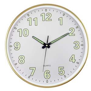 <span class=keywords><strong>2025</strong></span> mới đến tùy chỉnh nhà trang trí im lặng không đánh dấu đồng hồ sáng đồng hồ treo tường ánh sáng ban đêm mặt duy nhất thạch anh tùy chỉnh - Product Image 4