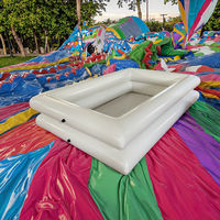 Piscine gonflable pour enfants pour jouer aux jeux aquatiques dans les parcs d'attractions, matériau PVC, capacité supérieure à 500 kg