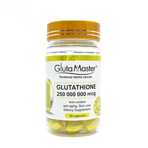 Glutathione Master Glutatión 250 000 000 mcg Pastillas Blanqueadoras con Vitamina C y Cápsulas de Colágeno - Product Image 1