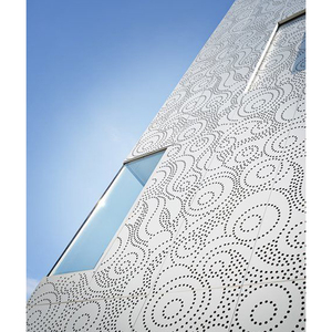 Bên Ngoài Bức Tường Ốp Thiết Kế Tốt Nhất Bán Cắt Laser Bên Ngoài Trang Trí Nhôm Mặt Tiền Nhôm - Product Image 2