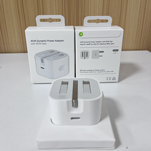 อะแดปเตอร์แปลงไฟ 40W ไดนามิก 60W สูงสุด สำหรับที่ชาร์จ iPhone17 สำหรับที่ชาร์จ iPhone 40W อะแดปเตอร์ USB-C แบบ EU US UK 40W Type-c ที่ชาร์จ iPhone - Product Image 5