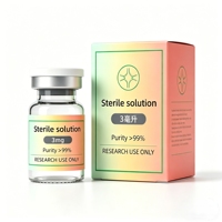 Autocollants de sécurité holographiques personnalisés anti-contrefaçon pour étiquettes pharmaceutiques, adaptés aux flacons de poudre lyophilisée de 3 ml et 10 ml, emballage en carton