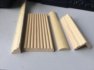 Modanature in <span class=keywords><strong>Legno</strong></span> Massello per Interni Decorative Cornici in <span class=keywords><strong>Legno</strong></span> per Porte Architravi - Product Image 3